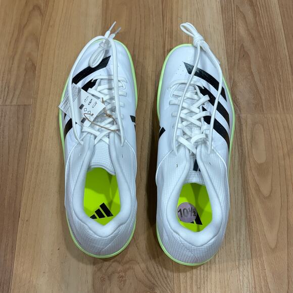 Adidas Throwstar Track Shoes ID7229 Men's Size 10.5 Brand New Green/White - Picture 4 of 8